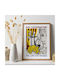 Poster Still Life Picasso Poster White Pine Wood Frame 40x50cm