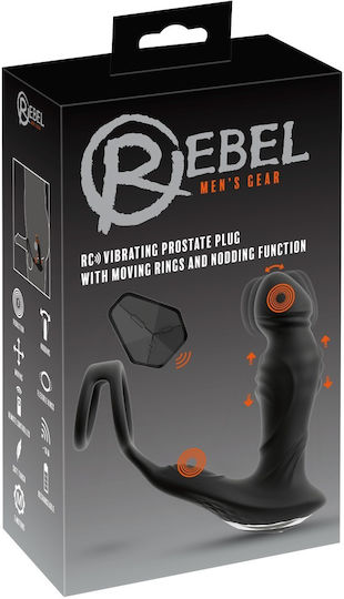 You2Toys Prostate Anal Plug with Wireless Functionality and Vibration Small Black