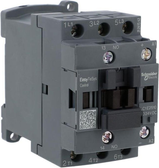 Schneider Electric Tesys 3-Poles Panel Push Switch 24V 25A