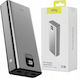 Allity APB-100 Power Bank 20000mAh 22.5W with 2 USB-A Ports and 2 USB-C Ports Power Delivery Gray
