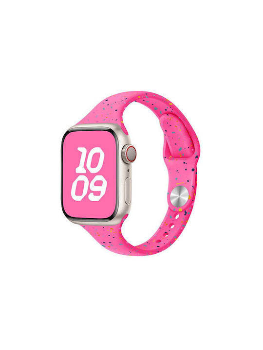 Каишка Силикон Фуксия (Apple Watch 38/40/41/42mm)