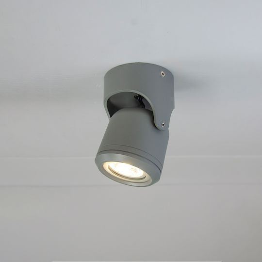 Inlight Monos Spot cu Soclu GU10 în Culoare Gri Inlight Monos Spot cu Soclu GU10 în Culoare Gri