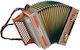 Strasser Professional G C F Bb Apple Acordeon