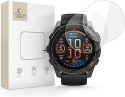 Tech-Protect Glass Fit+ Tempered Glass for Garmin Fenix 8 / 8 Pro 51mm 2pcs