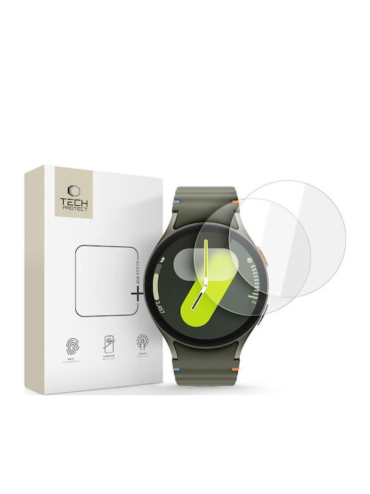 Tech-Protect Glass Fit+ Закалено стъкло за Samsung Galaxy Watch 4 / 5 / 6 / 7 (44 мм) 2бр