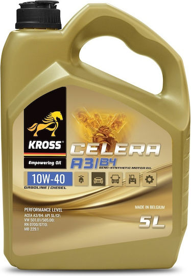 Kross Celera Ημισυνθετικό Λάδι Αυτοκινήτου 10W-40 5lt