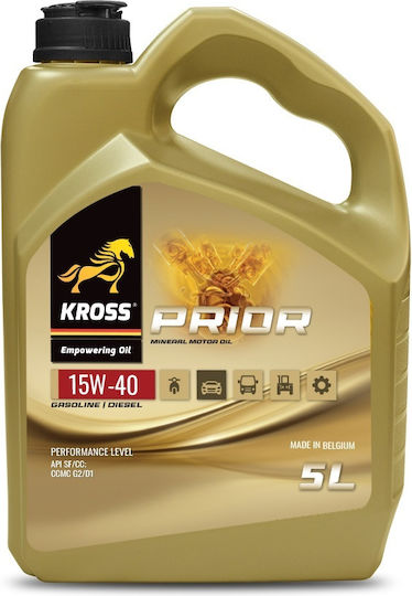 Kross Prior Car Oil 15W-40 5lt