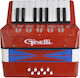 Ginelli Lt104 Wine Red Children's Accordion