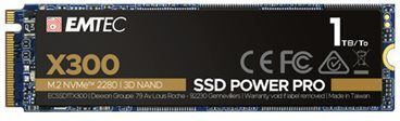 Emtec X300 SSD 1TB τύπου 2.5'' με σύνδεση PCI Express 3.0 ECSSD1TNX300 Bulk