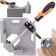 Right Angle Woodworker Clamp 90° Metal Handle – Assembly Base Wood & Metal