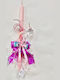 Handgefertigte Osterkerze Rosa 39cm Einhorn Sammlung Collecta AER171N3