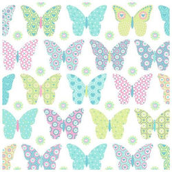 Party-Servietten Designs 33x33 cm Set 20 Stück Schmetterling Traum