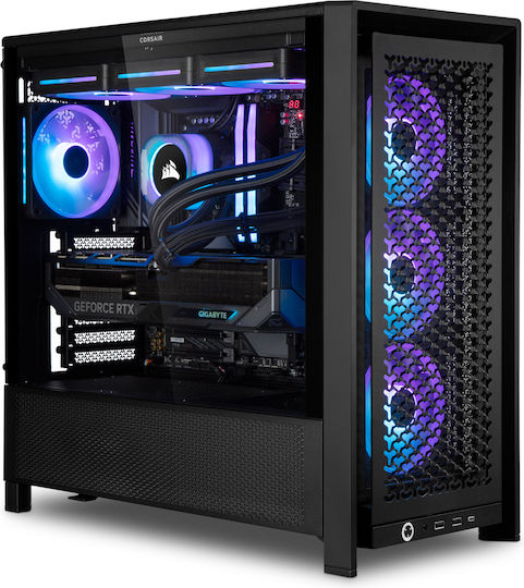 U-Case Fang Gaming Desktop PC (i9-14900KF/64GB DDR5/2TB SSD/GeForce RTX 5090/W11 Home)