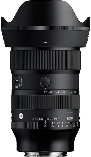 Sigma Crop Φωτογραφικός Φακός 214965 Σταθερός για Sony E Mount Μαύρος