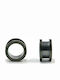 Amalfi Accessories Stretching Ohrpiercing aus Stahl Schwarz