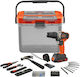 Black & Decker Mașină de găurit Baterie 18V BCKSB02
