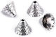 Metallic Cone Finish 20 Pieces