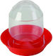 Ktiniatrikos Kyklos Plastic Watering Can for Chickens and Poultry with Capacity 1.2lt 18x18cm.
