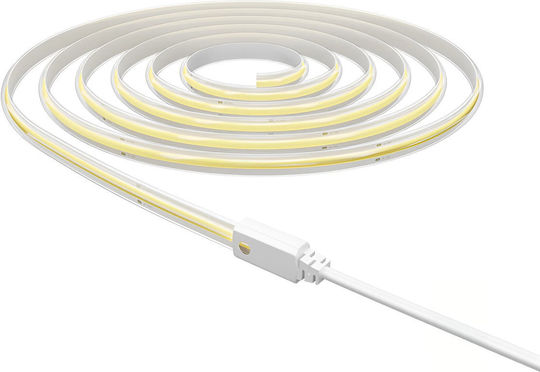 Braytron Rezistent la apă Bandă LED 220V Alb Cald Lumină Tip COB