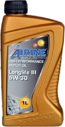 Alpine Longlife III Λάδι Αυτοκινήτου 5W-30 1lt ALP5301