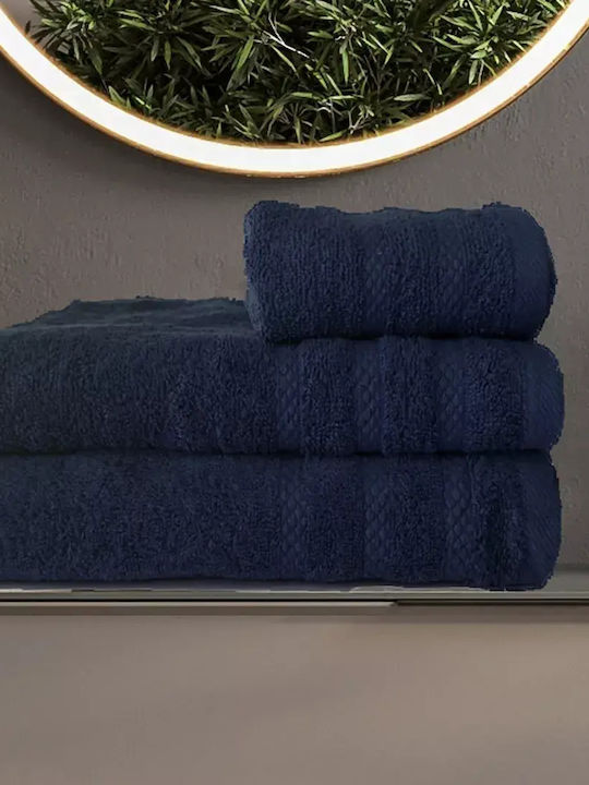 Makis Tselios Home Bath Towel Navy Weight 450gr/m²
