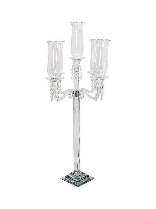 Fylliana Fl6802 Candle Holder Crystal in Transp...