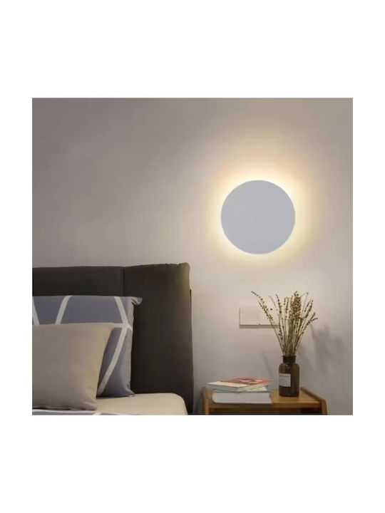 Home Lighting Modern Wall Lamp with Integrated LED and Warm to Cool White Light 17x4x4cm