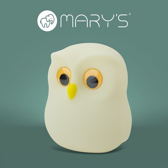 Mary's Led Παιδικό Διακοσμητικό Φωτιστικό Λευκό 9.9x9.7x11.2εκ.