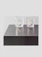 Orrefors Carat Candle Holder Crystal in Transparent Color 9.3x8.7cm 1pcs