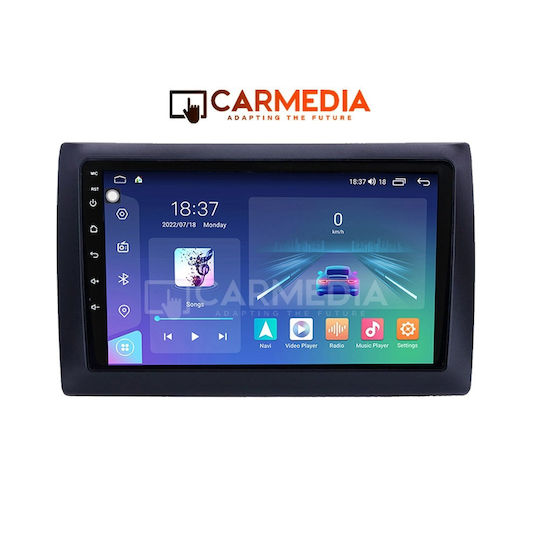 Carmedia Car Audio System for Fiat Stilo 2001-2008 (Bluetooth/USB/WiFi/GPS/Apple-Carplay/Android-Auto) with Touch Screen 9"