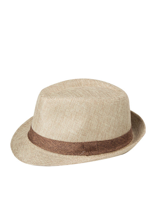 Brims and Trims Мъжка Шапка Бежов