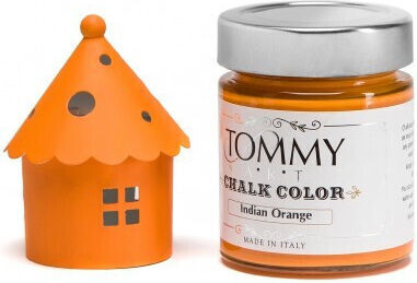 Tommy Art Chalk Varnish Paint 140ml Indian Orange