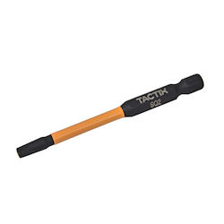 Tactix 2x75mm Μύτη Τετράγωνη Robertson Imract Torsion Bliste 1τεμ 455322