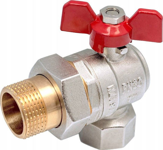 Perfexim Pha-010 Valvă Sferică Cu Filet Cat Pn30 1/2 Mâner Roșu