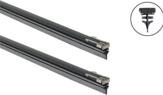 Metalcaucho Front Car Wiper Set 600mm/