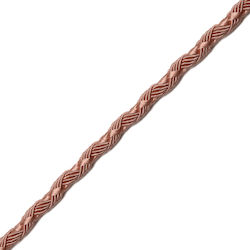 Κορδόνι Rayon Σχέδιο Σκούρο Ροζ 0.7cm Μέτρο