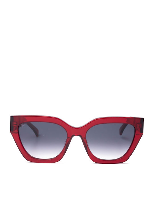 Faos Skyros Women's Sunglasses with Burgundy Pl...