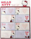 Gim 8 Φύλλων Hello Kitty Ετικέτες Τετραδίων 8τμχ