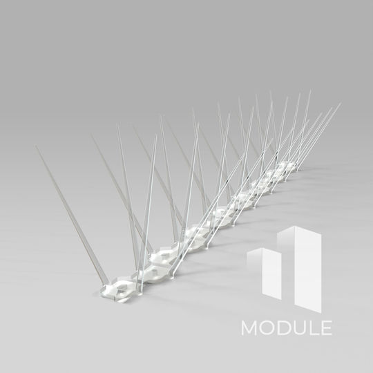 Module Πολυκαρβονικές Ακίδες Απώθησης Πουλιών 0.5m