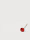 Amalfi Accessories Nasenpiercing Aus Silber Rotes