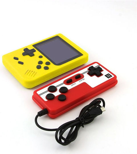 Rantime Mini Portable Console 400 Games 2 Players Yellow