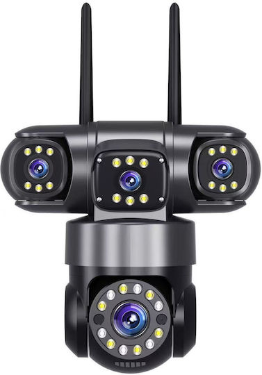 Andowl G3000 IP Камера за наблюдение Wi-Fi Водоустойчива с Двупосочна Комуникация Черен
