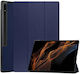 Tri-fold Klappdeckel Blau (Samsung Galaxy Tab S9 Ultra, S10 Ultra) 11SAM0804