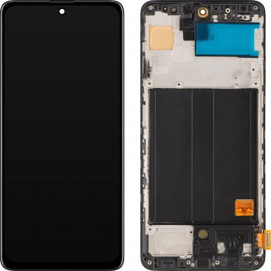 MP Οθόνη με Μηχανισμό Αφής για Samsung Galaxy A51 A515 (Μαύρο)