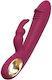 ToyJoy Pleasure Vibrator Rabbit 21cm Red