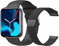TrendFIT PRO Aluminium Smartwatch mit Pulsmesse...