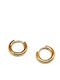 Amalfi Accessories Ohrringe aus Stahl Vergoldet