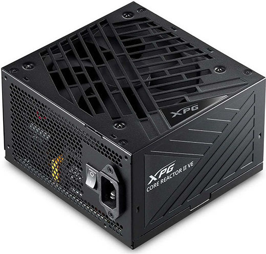 Adata Core Reactor II VE 850W Черен Компютърно захранване Пълен кабел 80 Plus Gold