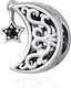 Silber Charm 925 Mond Stern