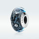 Silver Charm 925 Blue Stone
